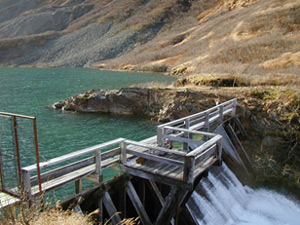 Plank Timber Dam - Indian Creek - Chignik Alaska